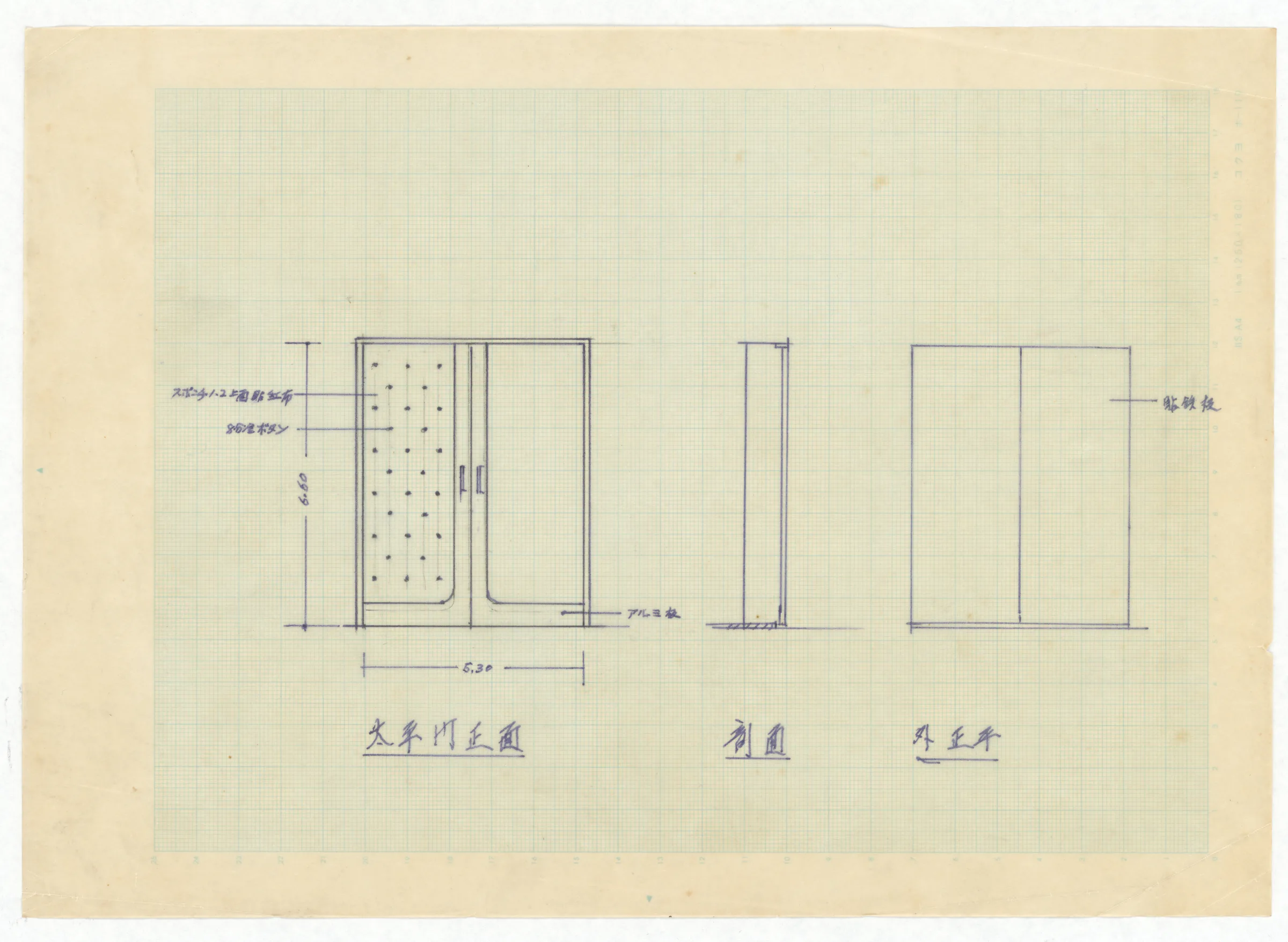 裝潢與家具草圖：安全門設計